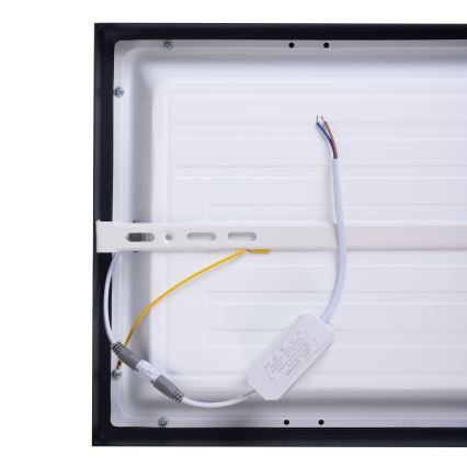 LED Panel LED/36W/230V 4000K 30x60 cm czarny