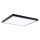 LED Panel LED/60W/230V 4000K 60x60 cm czarny