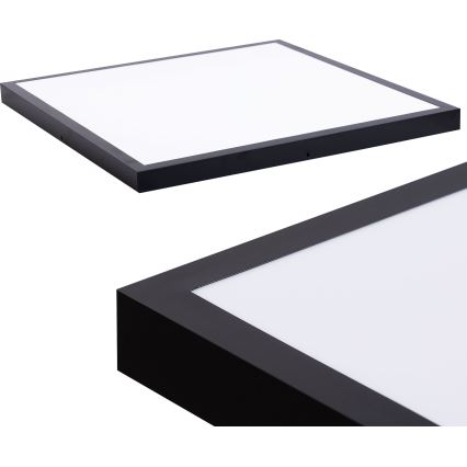 LED Panel LED/60W/230V 4000K 60x60 cm czarny