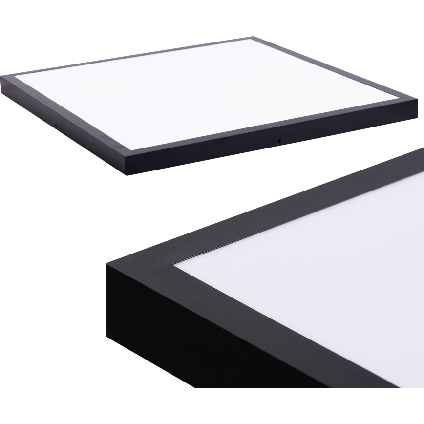 LED Panel LED/60W/230V 4000K 60x60 cm czarny