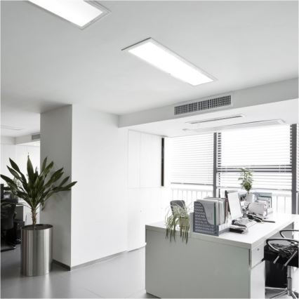 LED Panel natynkowy BRISBANE LED/36W/230V 4000K 29,5x119 cm biały