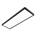LED Panel natynkowy BRISBANE LED/36W/230V 4000K 29,5x119 cm czarny