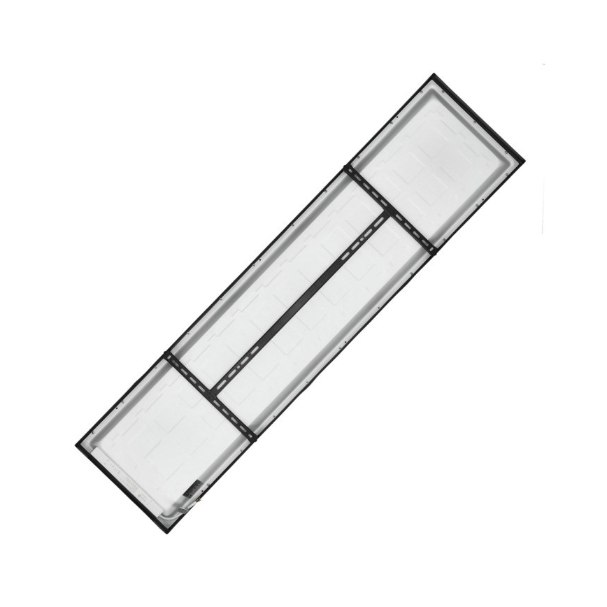LED Panel natynkowy BRISBANE LED/36W/230V 4000K 29,5x119 cm czarny