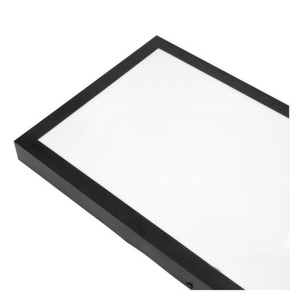 LED Panel natynkowy BRISBANE LED/36W/230V 4000K 29,5x119 cm czarny