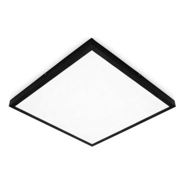 LED Panel natynkowy BRISBANE LED/36W/230V 4000K 59,5x59,5 cm czarny