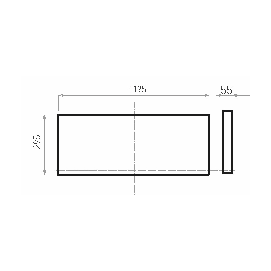 LED Panel natynkowy ILLY LED/36W/230V