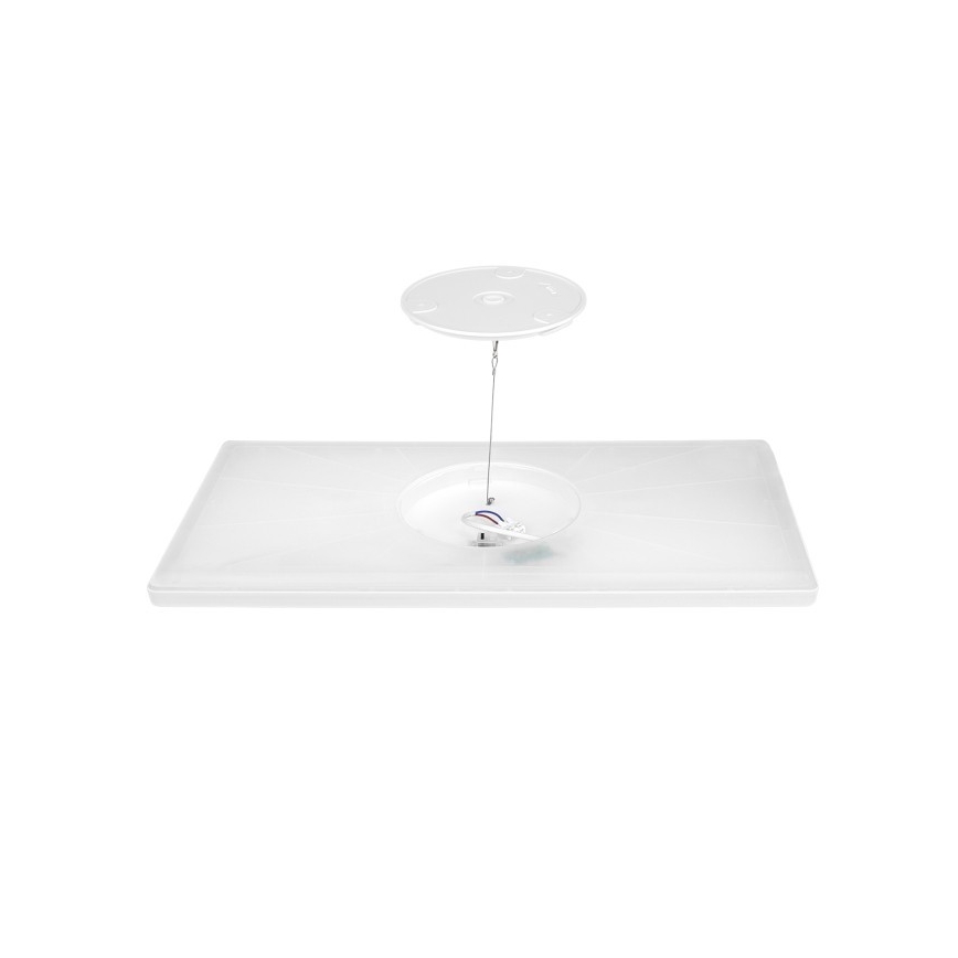 LED Panel natynkowy NIVERA LED/32W/230V IP54 3000/4000/6000K 29,5x59,5 cm biały