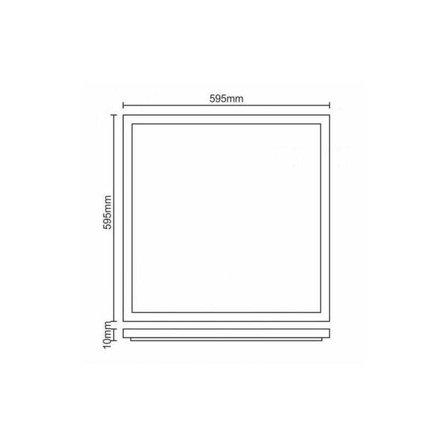 LED Panel wpuszczany LED/40W/230V 4500K
