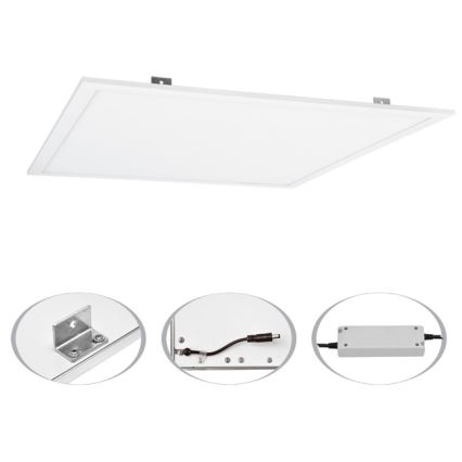 LED panel wpuszczany ZEUS LED/40W/230V 4000K