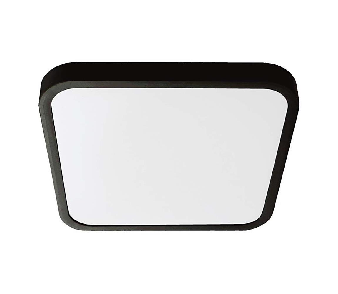 LED Plafon łazienkowy LED/48W/230V IP44 6500K 42x42 cm czarny