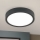LED Plafon BULLY LED/12W/230V śr. 14 cm czarny