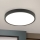 LED Plafon BULLY LED/24W/230V śr. 24 cm czarny