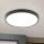 LED Plafon BULLY LED/28W/230V śr. 28 cm czarny