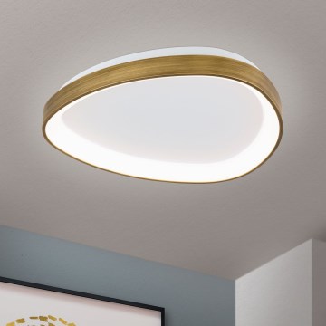 LED Plafon CHARLIE LED/35W/230V śr. 45 cm złoty