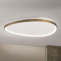 LED Plafon CHARLIE LED/72W/230V śr. 80 cm złoty