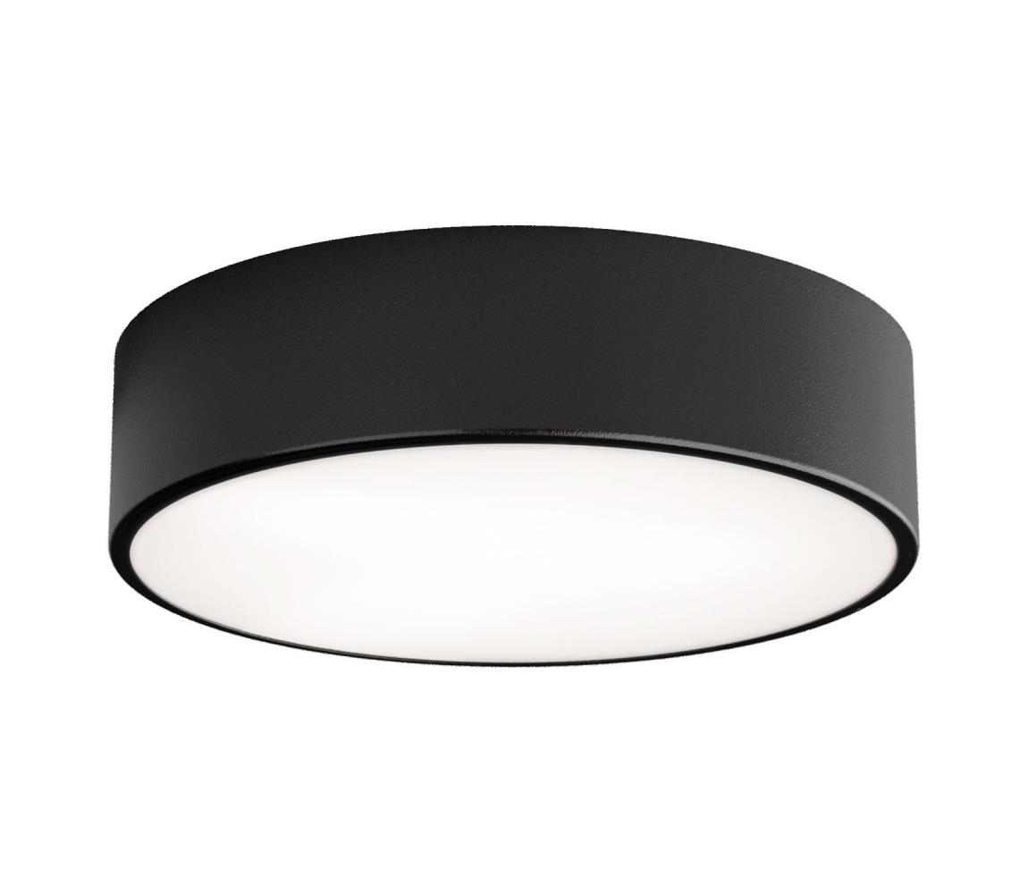 LED Plafon CLEO LED/24W/230V 4000K śr. 30 cm czarny