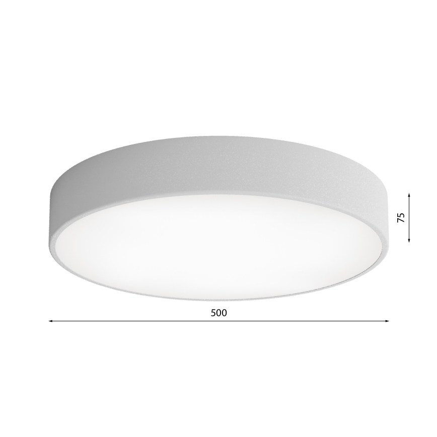 LED Plafon CLEO LED/69W/230V 3000K śr. 50 cm szary