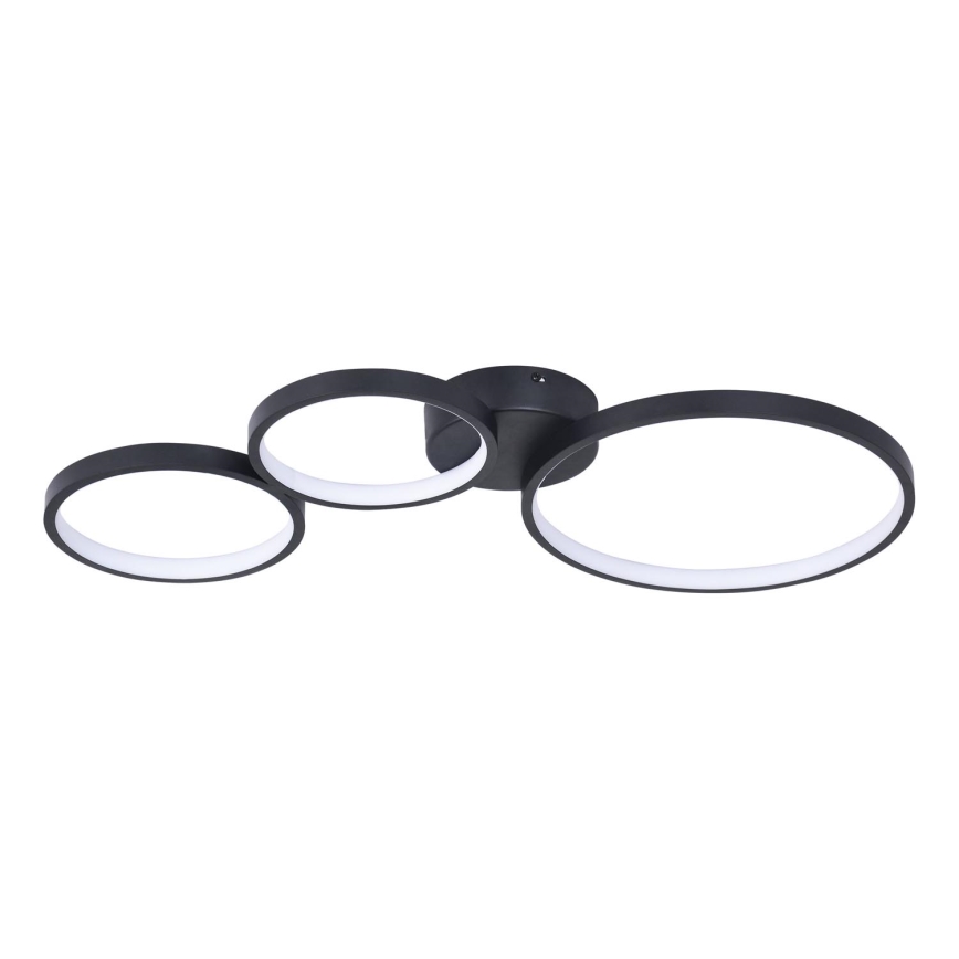 LED Plafon FLAMENCO LED/33W/230V 4000K czarny