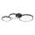 LED Plafon FLAMENCO LED/33W/230V 4000K czarny