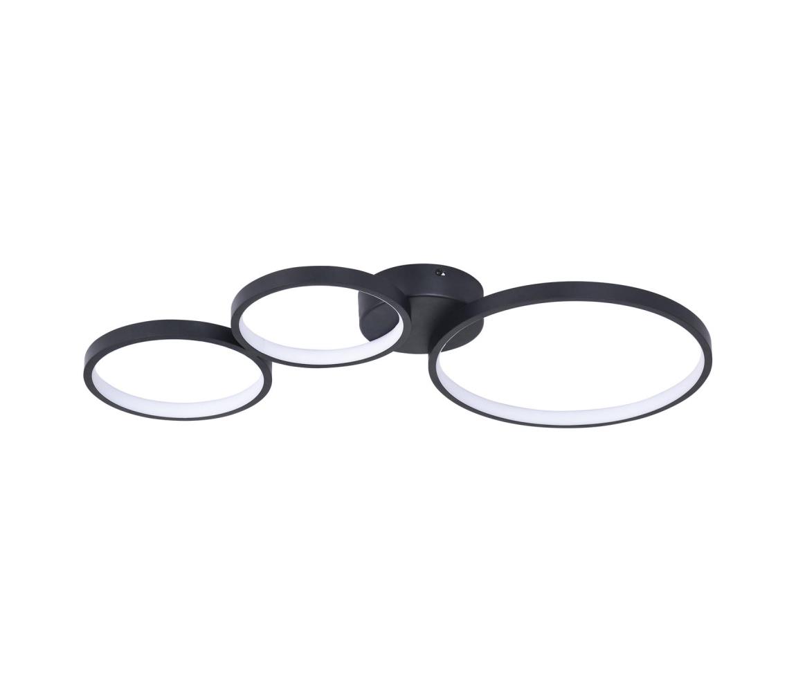LED Plafon FLAMENCO LED/33W/230V 4000K czarny