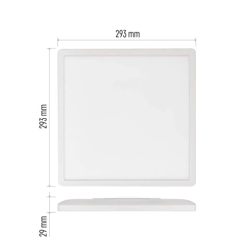 LED Plafon FLORI LED/18W/230V 4000K biały 29x29 cm