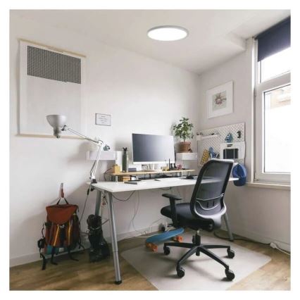 LED Plafon FLORI LED/18W/230V 4000K biały śr. 29 cm