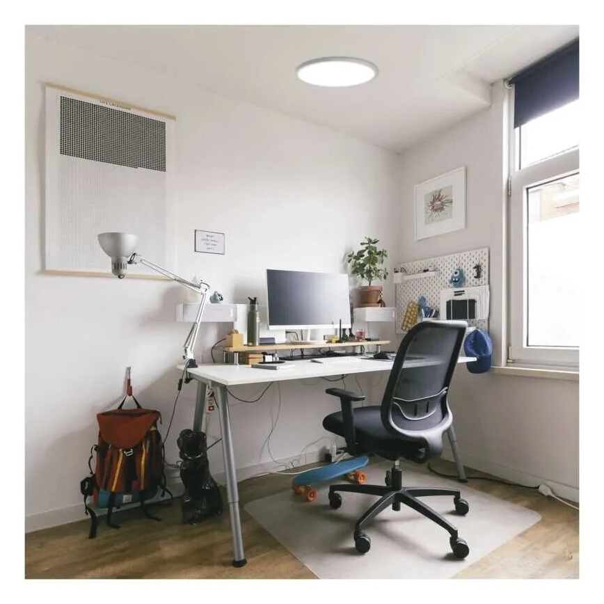 LED Plafon FLORI LED/18W/230V 4000K biały śr. 29 cm
