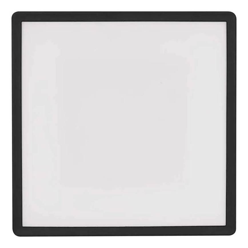 LED Plafon FLORI LED/18W/230V 4000K czarny 29x29 cm