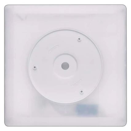 LED Plafon FLORI LED/18W/230V 4000K czarny 29x29 cm
