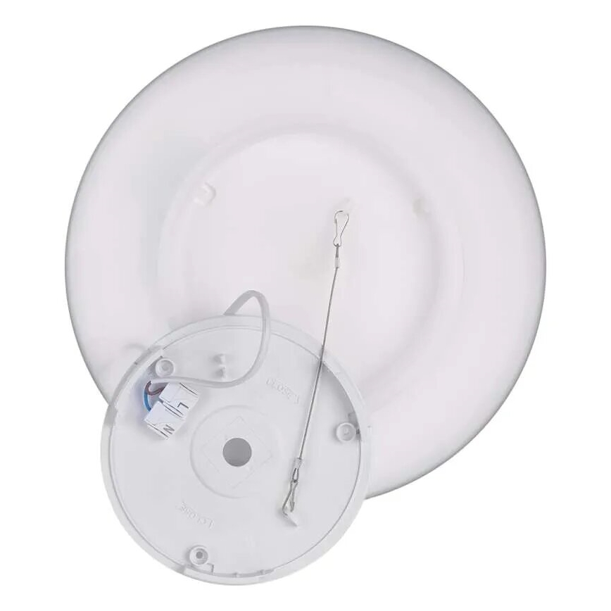 LED Plafon FLORI LED/18W/230V 4000K czarny śr. 29 cm