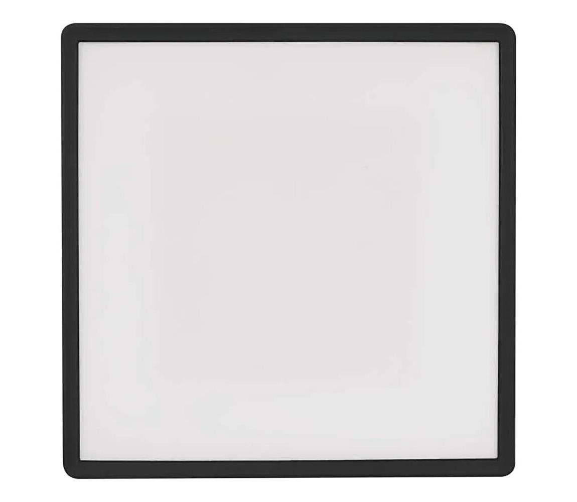 LED Plafon FLORI LED/22W/230V 4000K czarny 42x42 cm