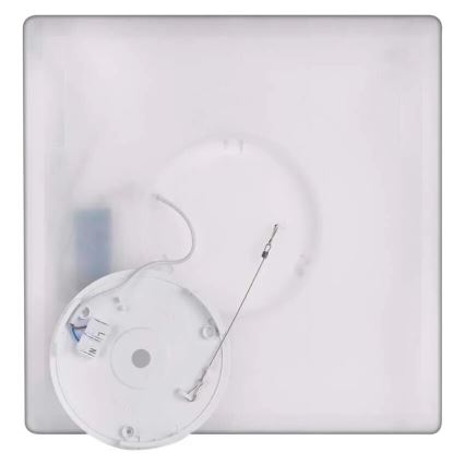 LED Plafon FLORI LED/22W/230V 4000K czarny 42x42 cm