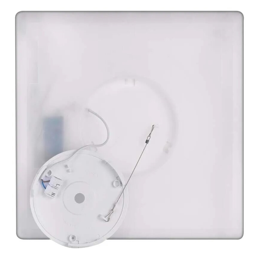 LED Plafon FLORI LED/22W/230V 4000K czarny 42x42 cm