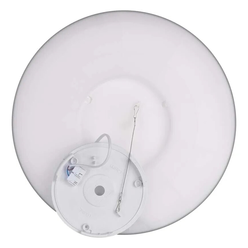 LED Plafon FLORI LED/22W/230V 4000K czarny śr. 42 cm