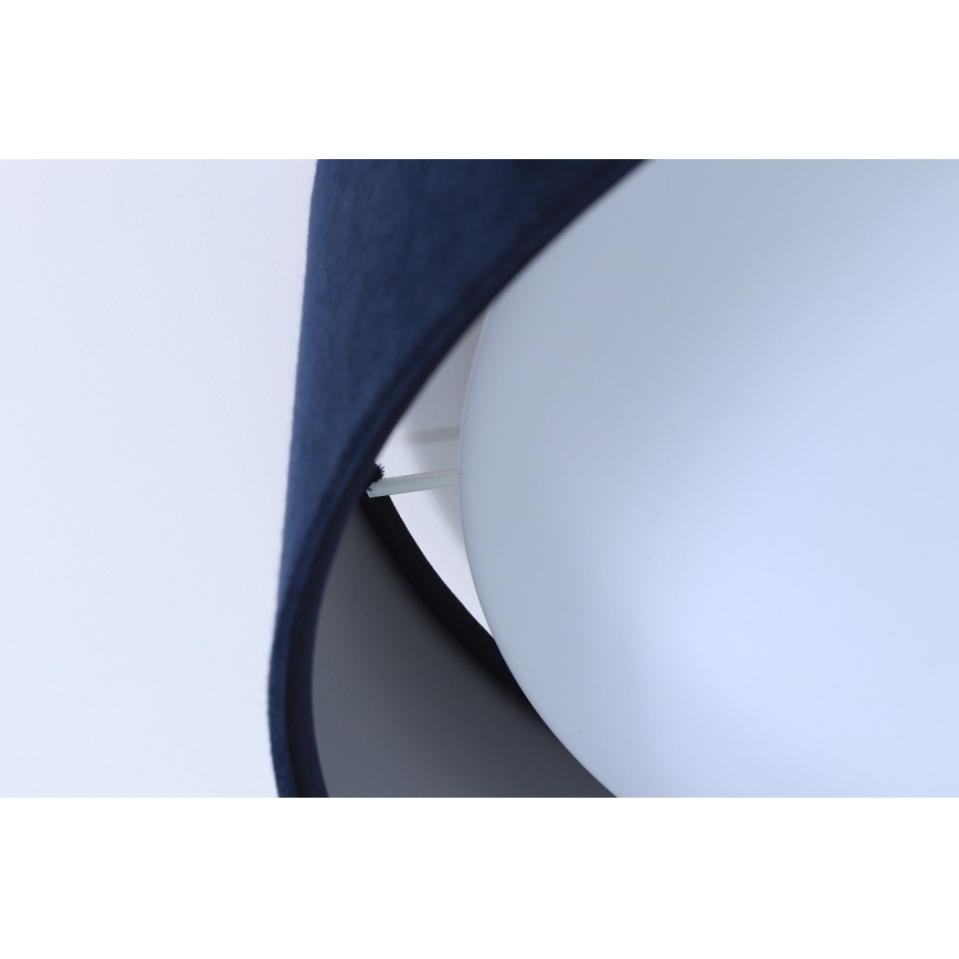 LED Plafon GALAXY 1xLED/20W/230V niebieski/srebrny