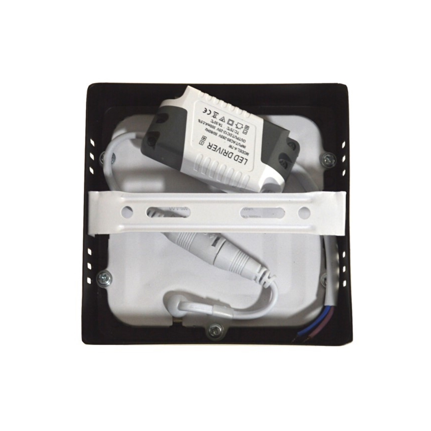 LED Plafon GERRY LED/6W/230V 4000K czarny