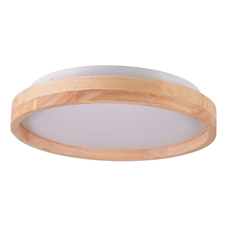 LED Plafon JANUSZ LED/12W/230V śr. 27 cm IP44 dąb