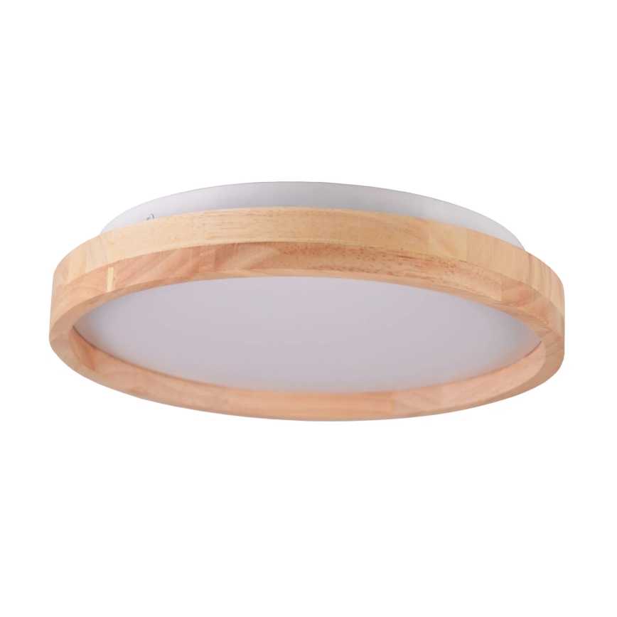 LED Plafon JANUSZ LED/12W/230V śr. 27 cm IP44 dąb