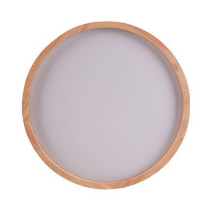 LED Plafon JANUSZ LED/12W/230V śr. 27 cm IP44 dąb