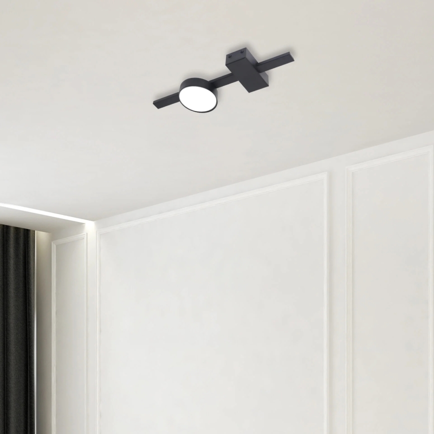 LED Plafon JOY 1xGX53/6W/230V czarny
