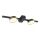 LED Plafon JOY 2xGX53/6W/230V czarny