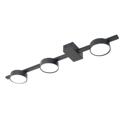 LED Plafon JOY 3xGX53/6W/230V czarny