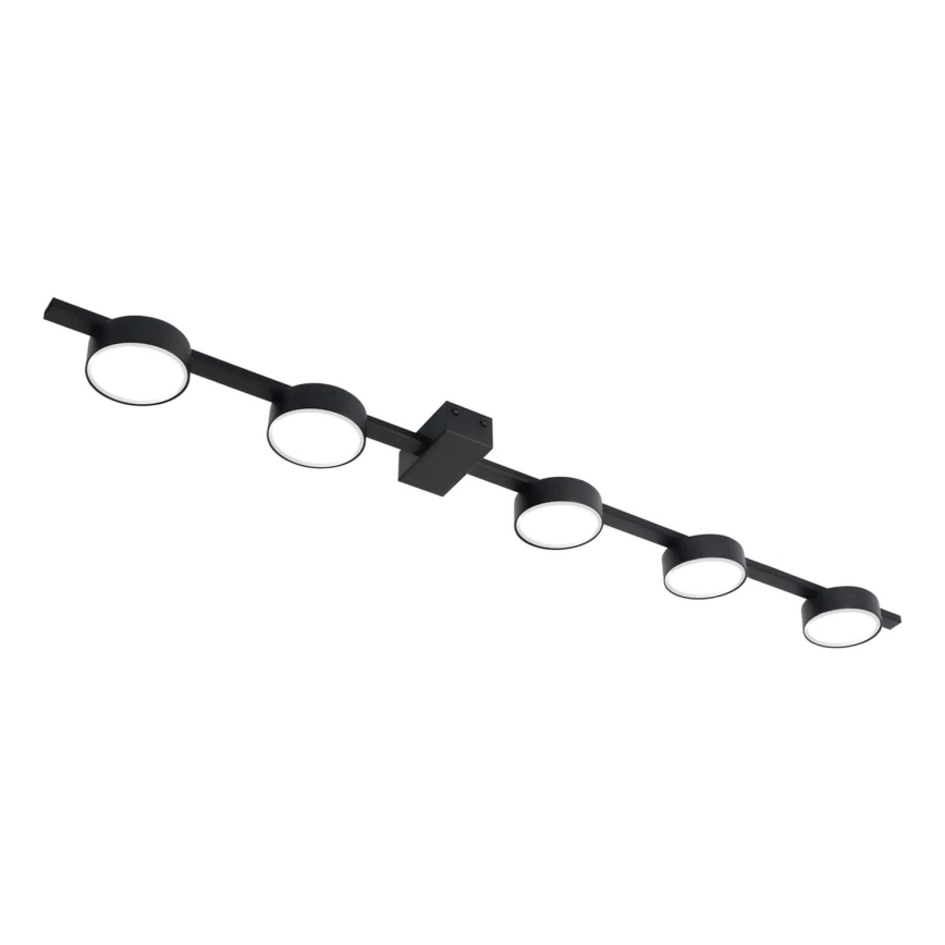LED Plafon JOY 5xGX53/6W/230V czarny