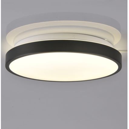 LED Plafon KERN LED/15W/230V czarny