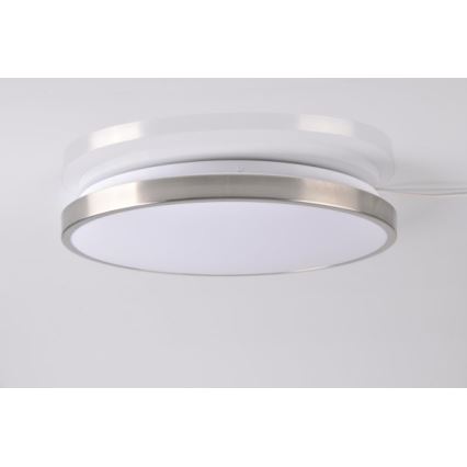 LED Plafon KERN LED/24W/230V nikiel