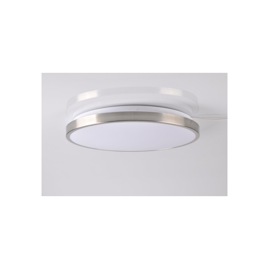LED Plafon KERN LED/24W/230V nikiel