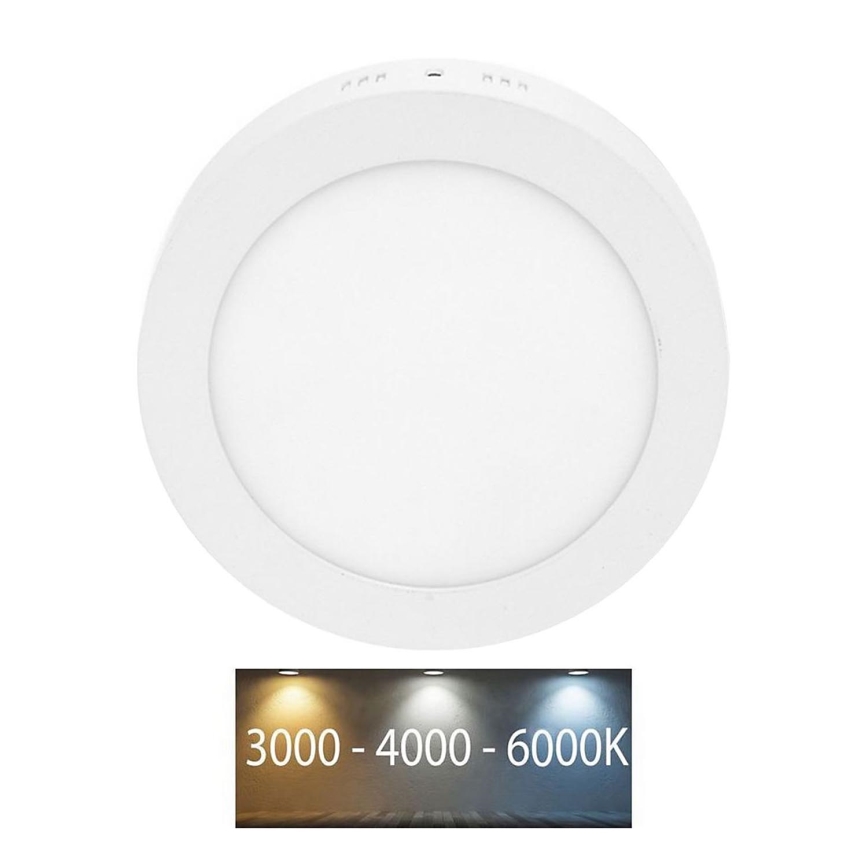 LED Plafon LADA LED/18W/230V 3000/4000/6000K śr. 22 cm biały