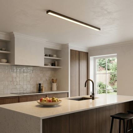 LED plafon/lampa wisząca na lince LED/44W/230V 3000K 120 cm czarny