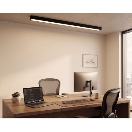 LED plafon/lampa wisząca na lince LED/44W/230V 3000K 120 cm czarny
