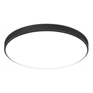 LED plafon łazienkowy CARTER LED/12W/230V 6000K IP44 Ø 22 cm czarny